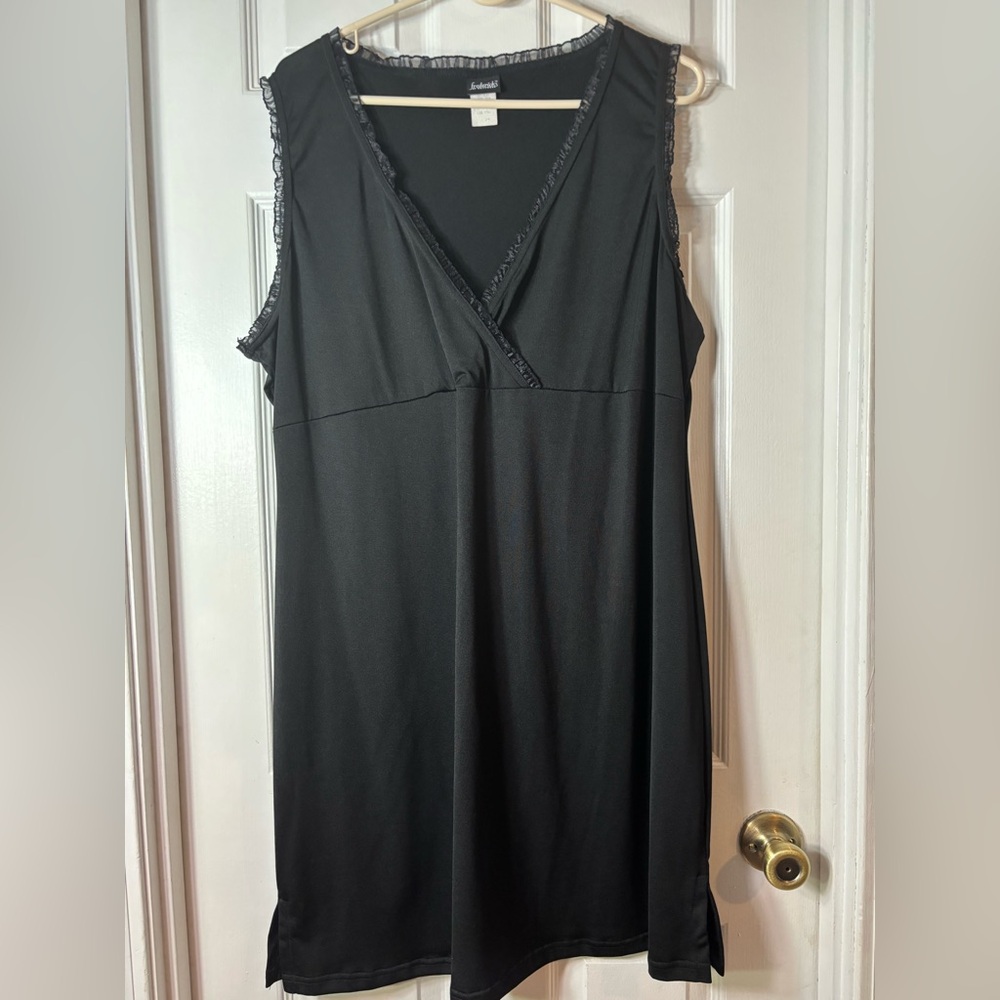 Frederick's of Hollywood Black Sleeveless Dress